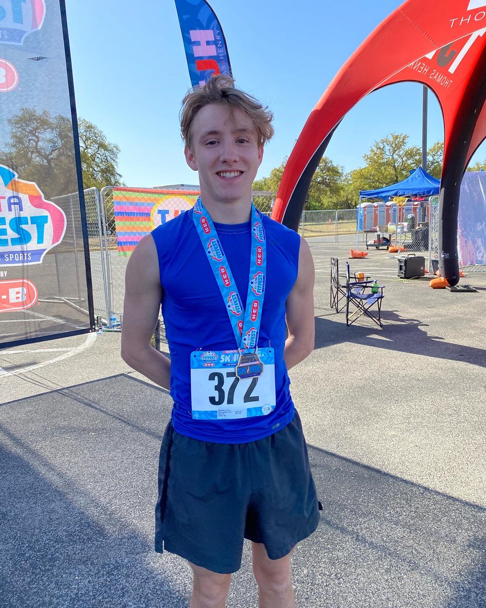 LetapeSATX's tweet photo. Congratulations to our top 5K and 10K winners today!

Men’s 5K: Kruz Malesich 16:41
Women’s 5K: Jensen McFarland 20:06
Men’s 10K: Joey Hernandez 40:55
Women’s 10K: Rina Fernett 44:53 https://t.co/e7KpaKyTjE