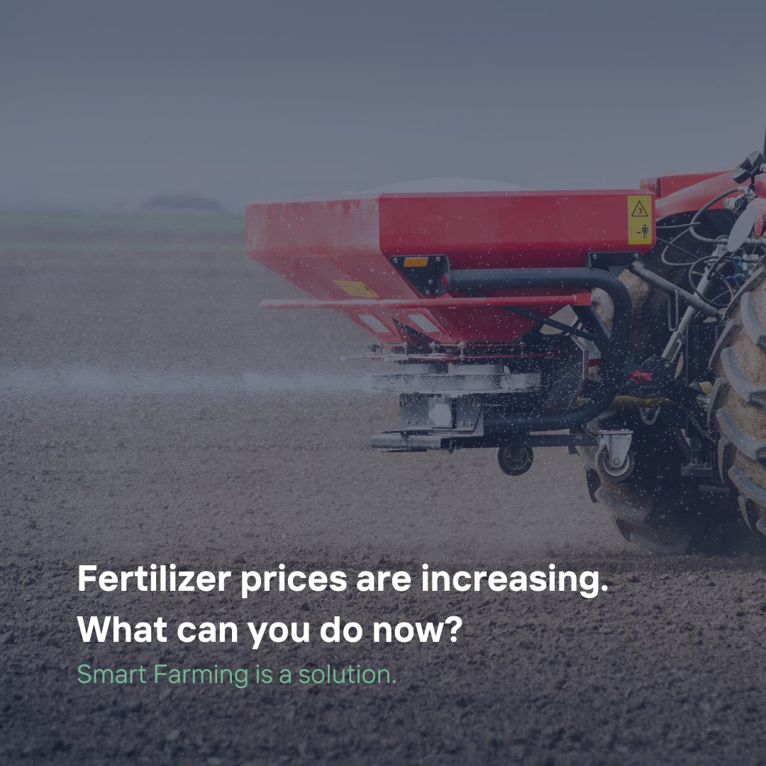 🤯 The prices for fertiliser climb and climb. 

💬 What action can you take now?