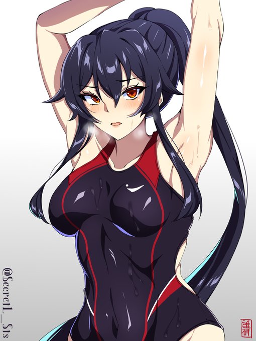 矢矧さん競泳水着装備
1.5ドロのつもりが2ドロに… 