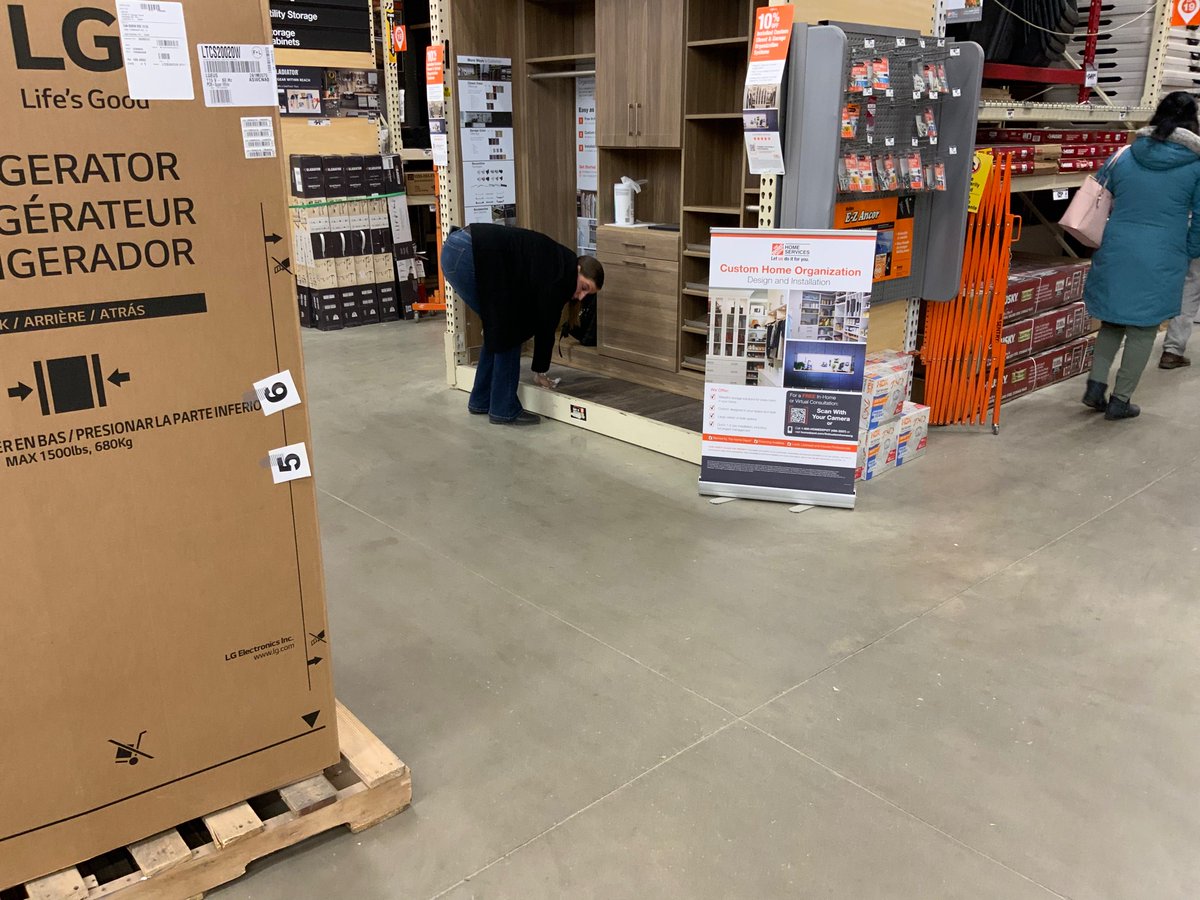 Angela, doing house keeping at #6931 Bainbridge, Great job Angela