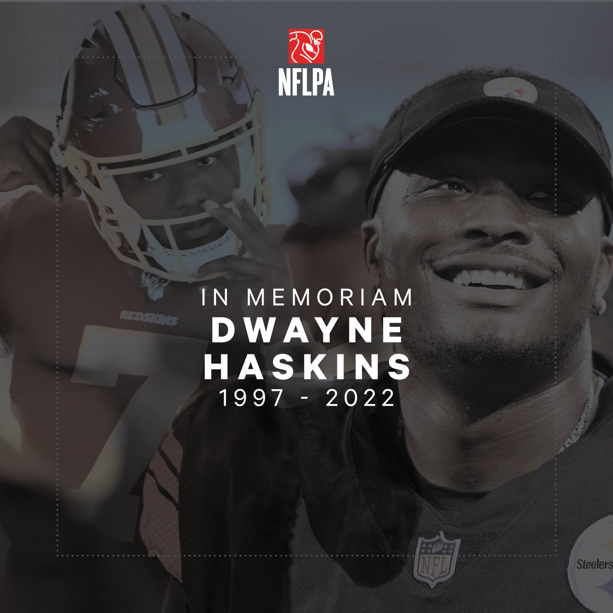 He loved his family, he loved his teammates, he loved the game and he will be greatly missed. Prayers to the family of Dwayne Haskins.❤️