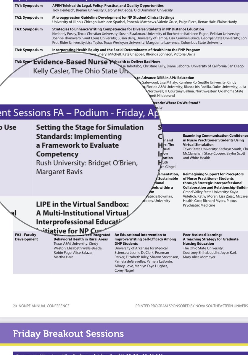 margaretbavis's tweet photo. Great time sharing our simulation and clinical reasoning work ⁦@NONPF⁩ 2022 ⁦@RushUNursing⁩ ⁦@BridgetEOBrien⁩ ⁦@RushNursingDean⁩ https://t.co/IHuRSY3dKy