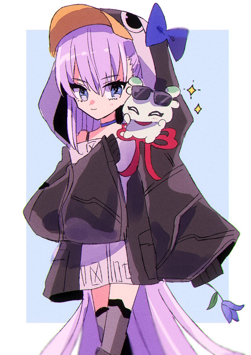 メルトリリス(Fate) ,謎のアルターエゴ・Λ ,meltryllis_(swimsuit_lancer)_(first_ascension)_(fate) 「らむらむとコンちゃんが可愛い 」|るるが🌷のイラスト