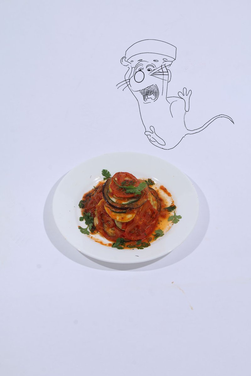 DistractionUM's tweet image. Did anybody else get hungry watching “Ratatouille?” Millions of pixels come together in cartoons to create dishes so delectable you dream of eating them— and now you can, link in bio!

words_nicolette bullard. photo_teagan polizzi. design_isa marquez.
