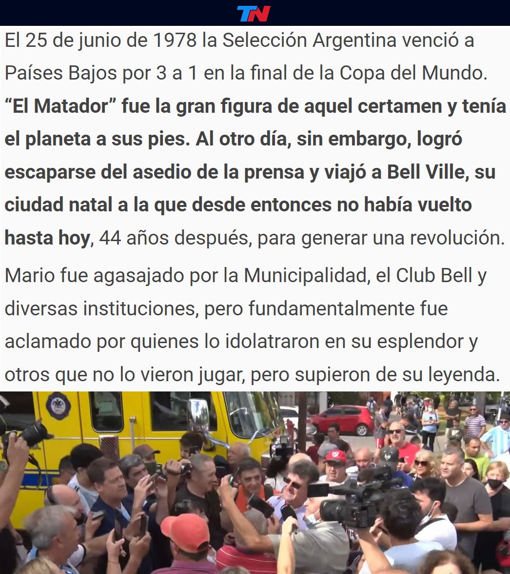 porquetendencia's tweet photo. "Mario Kempes":
Por su regreso a Bell Ville https://t.co/a9D2m3ObPG