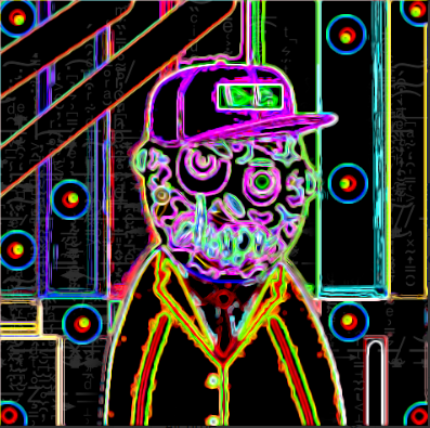 An NFT created by ZalgoNFT. His take on my PfP
