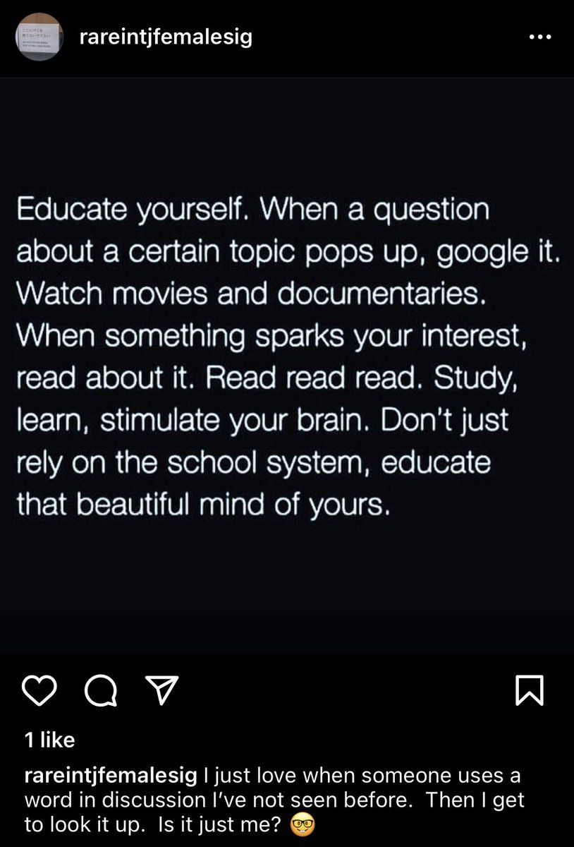 IntjRare's tweet photo. #mbti #mbtitypes #intjwoman #intjfemale #intj #intjmemes #unicorn #introvert #intjquotes #rintjf #research #etymology #bookworm #wordsmith  #dictionary #word #wordporn #words #knowledge #brain #articulation #research #information #learning #wisdom #growth #study #education #read https://t.co/Q3hwJQl7Bz