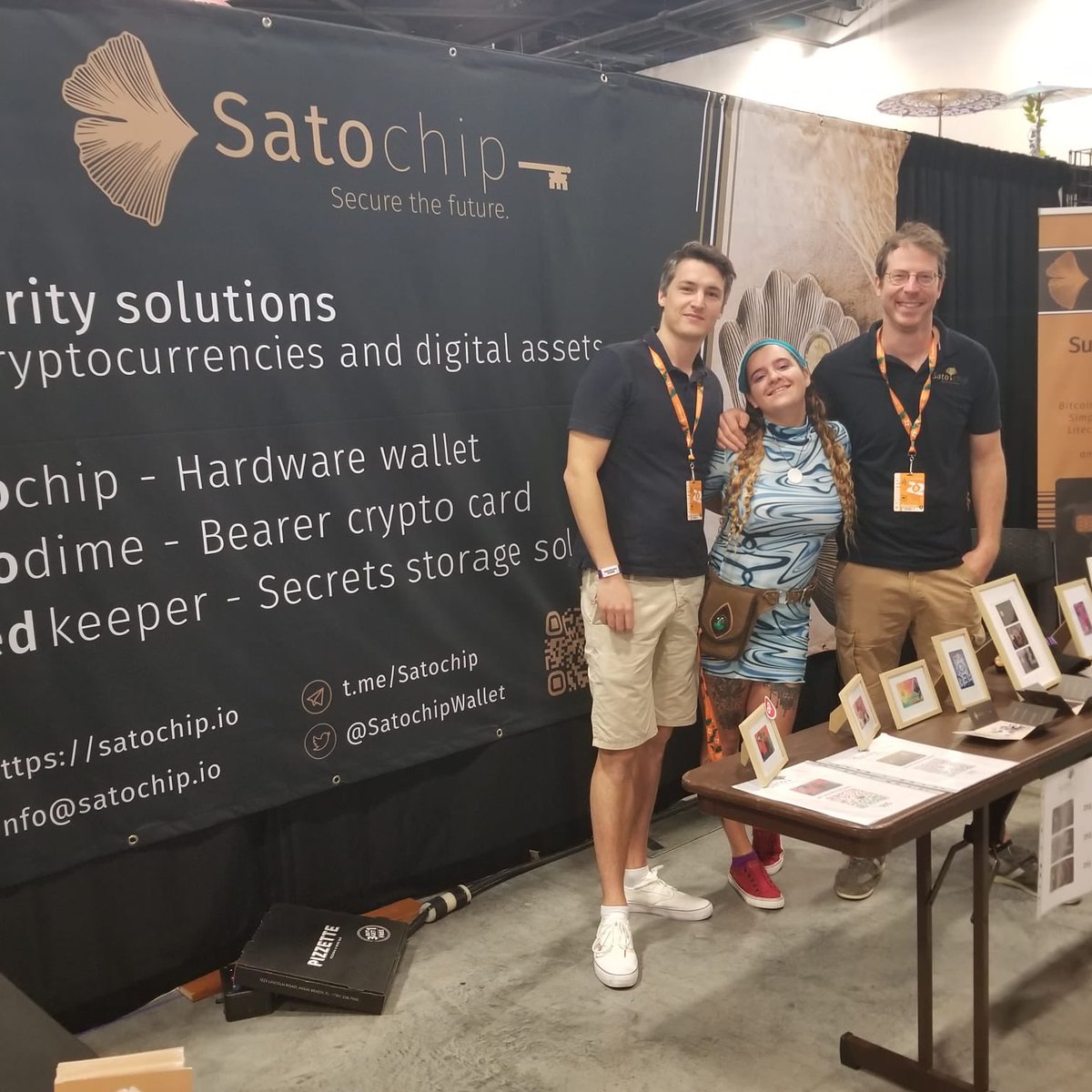 GameOnBitcoin's tweet photo. Some of the other vendors at the bazaar for the @TheBitcoinConf #Bitcoin https://t.co/3AuIu1X1J6