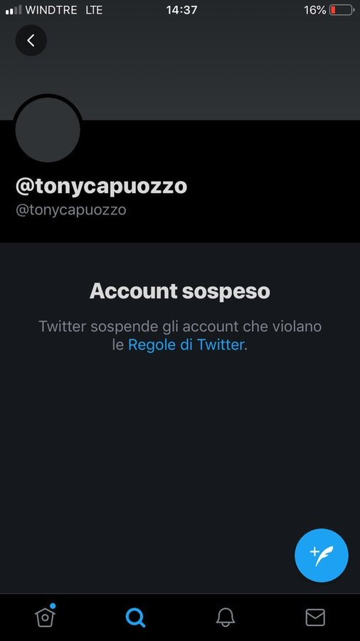 ndreagalli's tweet photo. @Twitter si può sapere per quale motivo è stato sospeso l'account di @tonycapuozzo? Siete impazziti? Siamo diventati peggio dei talebani? 
Sospendete anche il mio! Fatelo adesso!
#IostoconTonyCapuozzo #SospendeteAncheIlMio https://t.co/XDXZeG21Oc