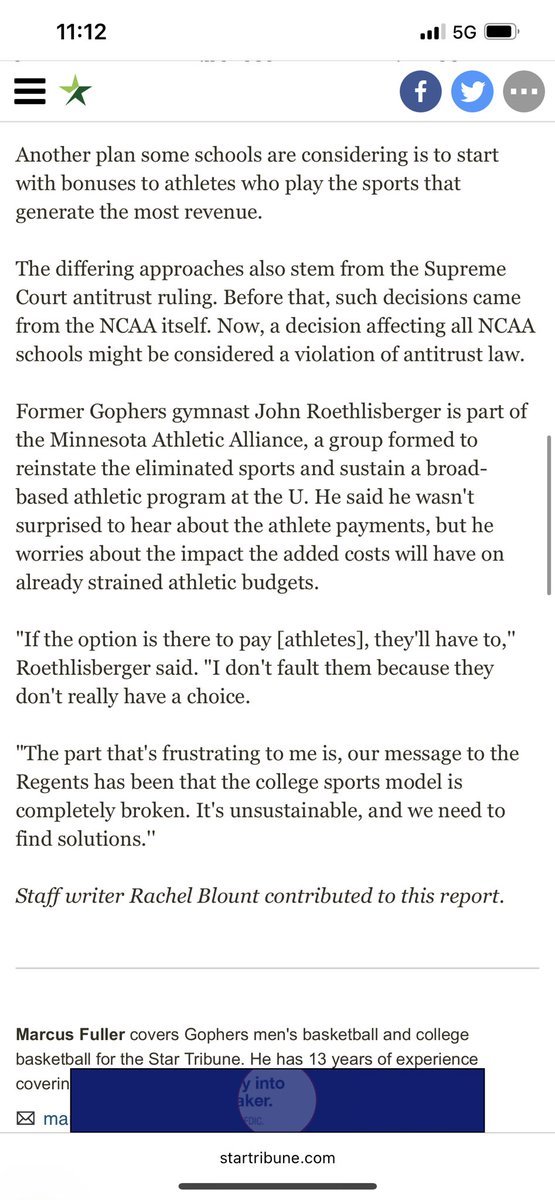 UmnMen's tweet photo. We’re actually very much in favor of this. 

With 12.6 scholarships for indoor, outdoor, and cross country - we never were able to have a full team on a full ride. Was always impossible. Academic scholarships were and are always commonplace. 
https://t.co/D7J4vBAyxF https://t.co/CDzYoEOn7N