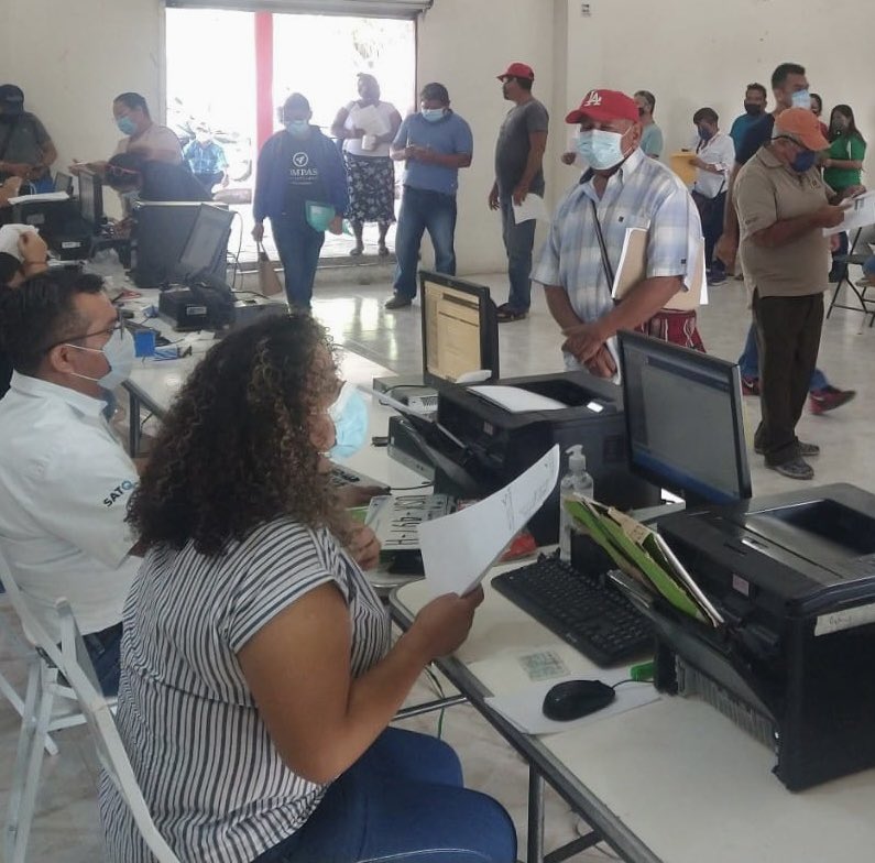 satqroo's tweet photo. No olvides que hoy tenemos  #MóduloItinerante en Javier Rojo Gómez, aprovecha la oportunidad para actualizar tu documentación vehicular. ¡Te esperamos! https://t.co/FxFYQoJzYi