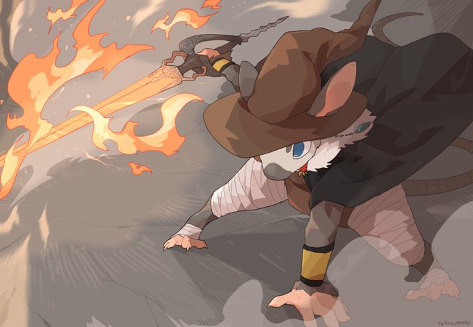 「flaming sword」 illustration images(Latest｜RT&Fav:50)
