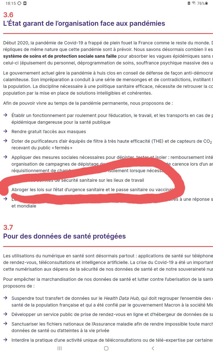 Cassiopee19's tweet photo. @themanwhotalk @domyydom Extrait du programme l’avenir en commun de JLM. La profession de foi qu’on a reçue est juste un résumé, le programme complet est sur leur site https://t.co/eIBQP2AxgV
