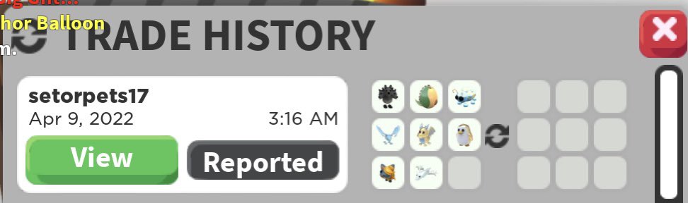 ShaunAyala's tweet photo. @PlayAdoptMe 
My daughter’s account (AbbieRene06) was hacked by the below user at 3:16am

Her valuable pet’s were traded without her consistent. Can you help?
below is a screenshot 👇 https://t.co/h6bvndqupr