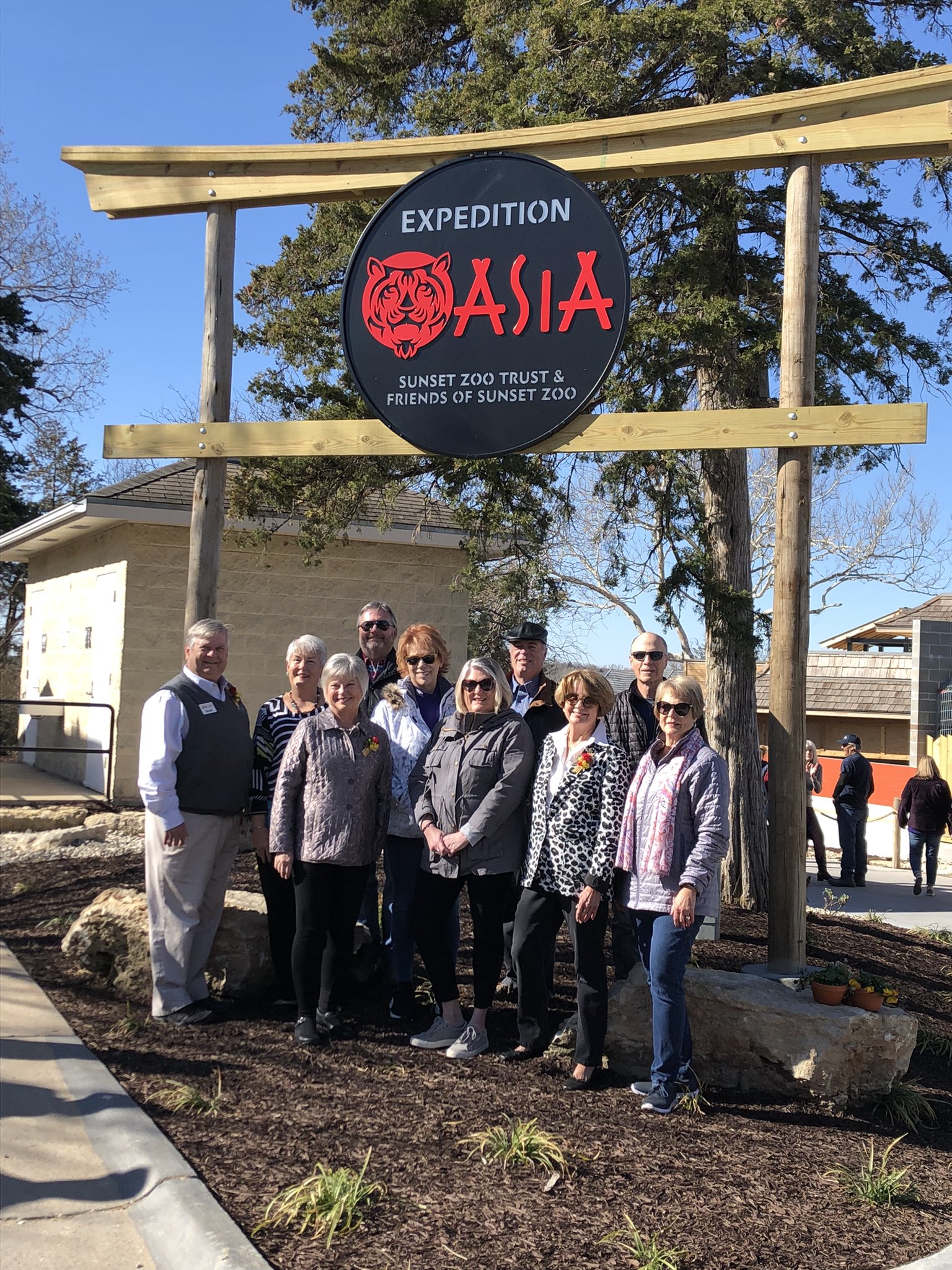 Usha Reddi on Twitter "Sunset Zoo Expedition Asia ribbon cutting this