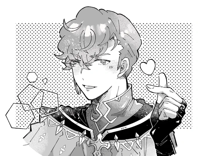 賢者の服の金具とか描くのが何気に大変だったので自分用のブラシ作ってみた😌✨ 