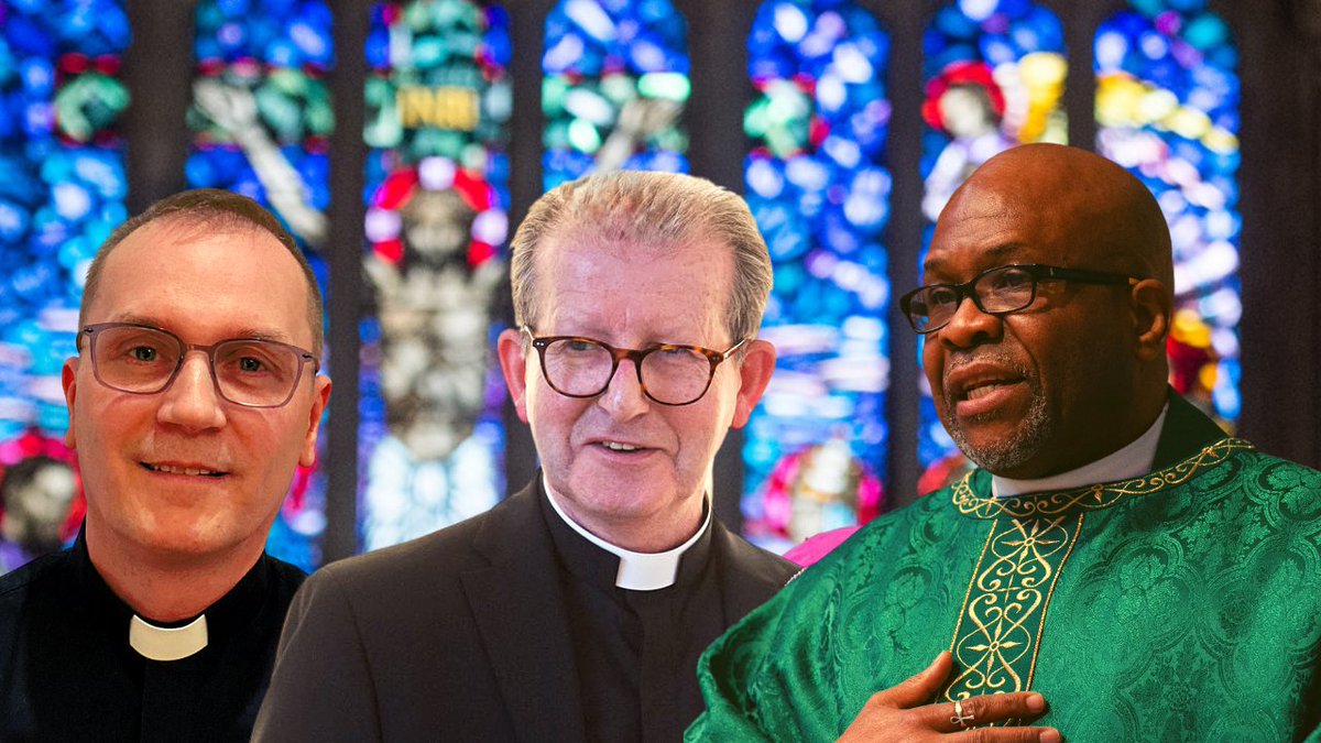 RC_Southwark's tweet photo. Abp John Wilson has announced three important new appointments for the Archdiocese of Southwark. Congratulations to Mgr Gerald Ewing, Fr Victor Darlington and @michaelbranch07 as they commence their roles.  Read more: https://t.co/zFKN1YTyfC https://t.co/y37vQX6DLv