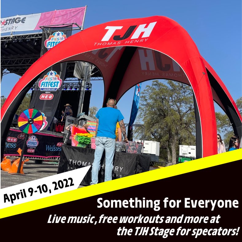 LetapeSATX's tweet photo. Its an epic day for a bike ride, but if thats not your thing we will have a full weekend of events and at Fiesta FitFest! From live music to free workouts on the @tjhlaw stage, come experience all that and more at L'Étape San Antonio by Tour de France. #letapedutour #tdf #cycling https://t.co/dUG2oJo7i6