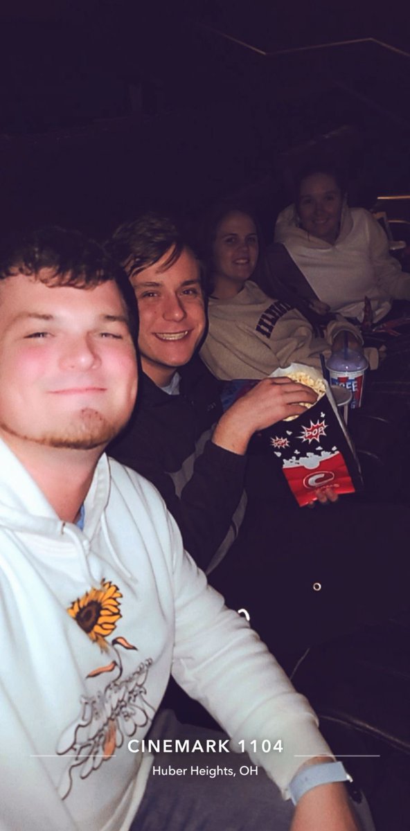 Happy 22nd birthday baby. I loved getting to spend it with you and hope that having the entire movie theater to ourselves was a nice treat