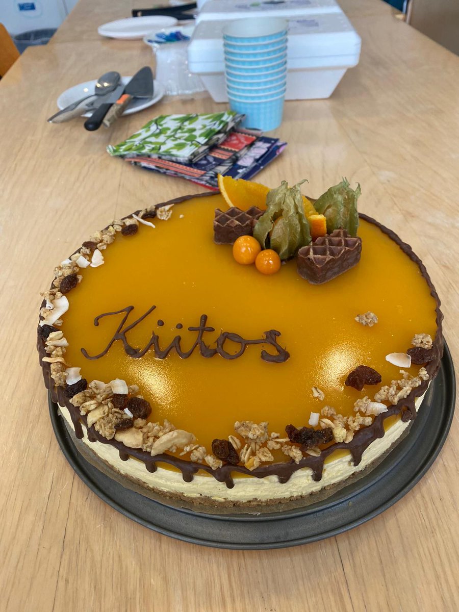 Santos' Lab (@santoslab_umcg) on Twitter photo It is time to say goodbye to our Visiting PhD Student <a href="/helsinkiuni/">University of Helsinki</a> #ftdk,Chiara Tramontano,CNR-Naples (Italy).Thanks for all your contribution to the group.
We all wish you the very best for the final stretch of your PhD work and for your future endeavors-you truly deserve it😊 It is time to say goodbye to our Visiting PhD Student <a href="/helsinkiuni/">University of Helsinki</a> #ftdk,Chiara Tramontano,CNR-Naples (Italy).Thanks for all your contribution to the group.
We all wish you the very best for the final stretch of your PhD work and for your future endeavors-you truly deserve it😊