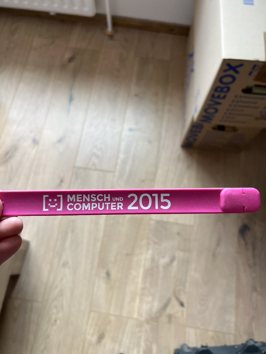 thomas_kosch's tweet photo. Found my USB wristband that I got at the #muc2015 conference in Stuttgart. By the way, there are still four days left to submit your full paper to #muc2022: https://t.co/lHgMmhzycw See you in Darmstadt! @mucConf https://t.co/htXERPKvRr