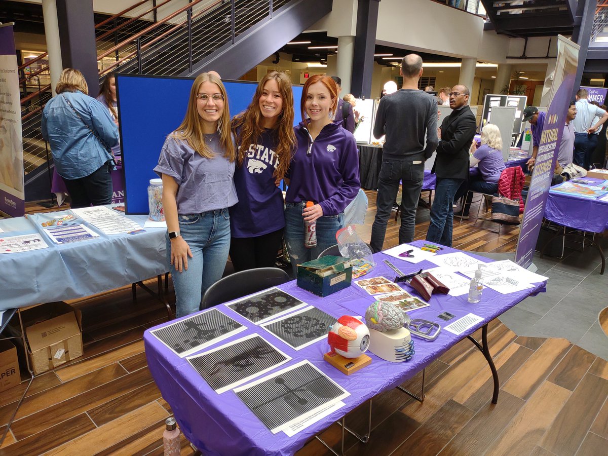 Chip Pickens (@chippickens) on Twitter photo We have our second shift of undergrad helpers at the Psych Sciences Open House Booth (the A+ team).
Come visit, see our optical illusions or brain/psych coloring sheets, or take one of our polls.
<a href="/KSUPsychSci/">Psych Sci at KState</a> <a href="/KStateArtSci/">K-State Arts and Sciences</a> We have our second shift of undergrad helpers at the Psych Sciences Open House Booth (the A+ team).
Come visit, see our optical illusions or brain/psych coloring sheets, or take one of our polls.
<a href="/KSUPsychSci/">Psych Sci at KState</a> <a href="/KStateArtSci/">K-State Arts and Sciences</a>