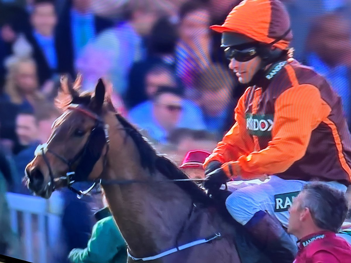 Sam Waley-Cohen: "It's a dream. It's my last ever ride. I've gotta thank my dad (Robert) for his unwavering support over 23 years, to my wife (Annabel) for being there for me on the bad days. I think Thomas (late brother) is sitting on my back. These days are family days."