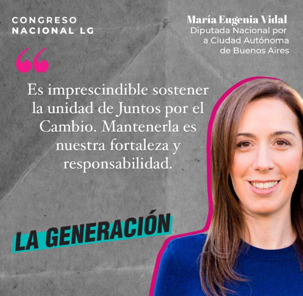 LaGeneracionArg's tweet photo. .@mariuvidal #CongresoNacionalLG 👇👇 https://t.co/4LeeretUlZ