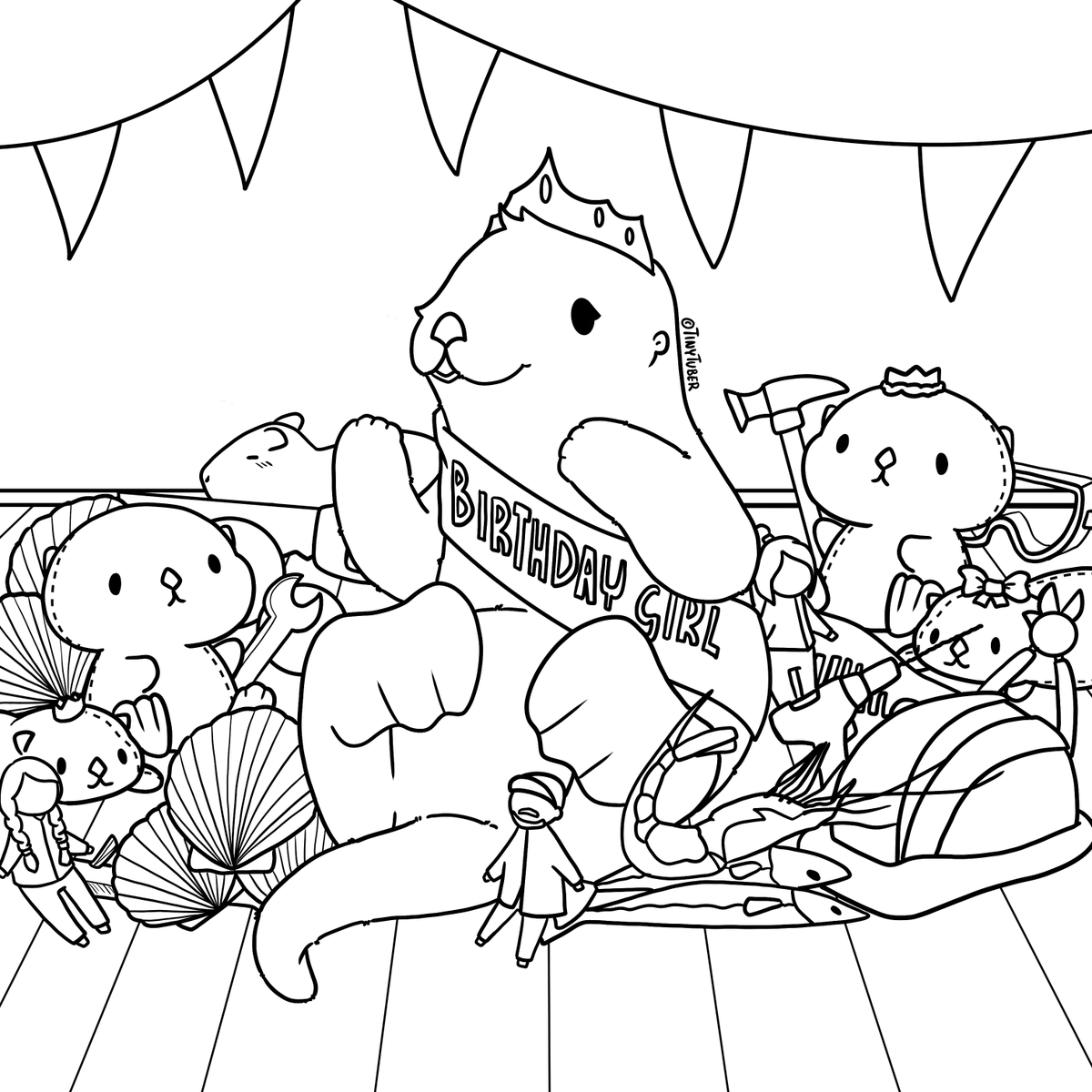 Tazz_Talks's tweet photo. As promised! The coloring page!
.
#tazztalks #tazztalkscoloring #coloringpage #coloring #tinyarts https://t.co/3BZkoq88Ex