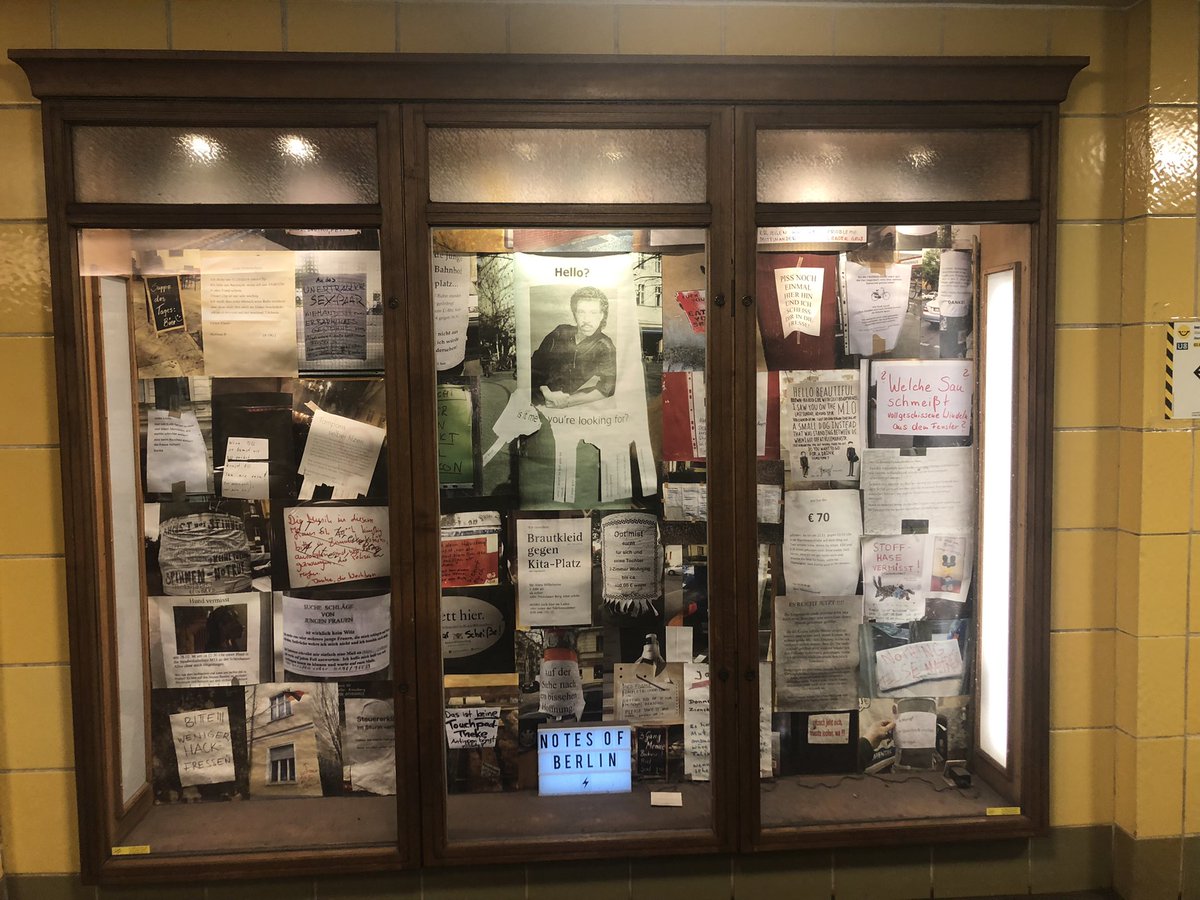 JoachimJahn's tweet photo. #NotesOfBerlin in der U-Bahnstation Hermannplatz. @BVG_Ubahn https://t.co/1ZTei1VpSq