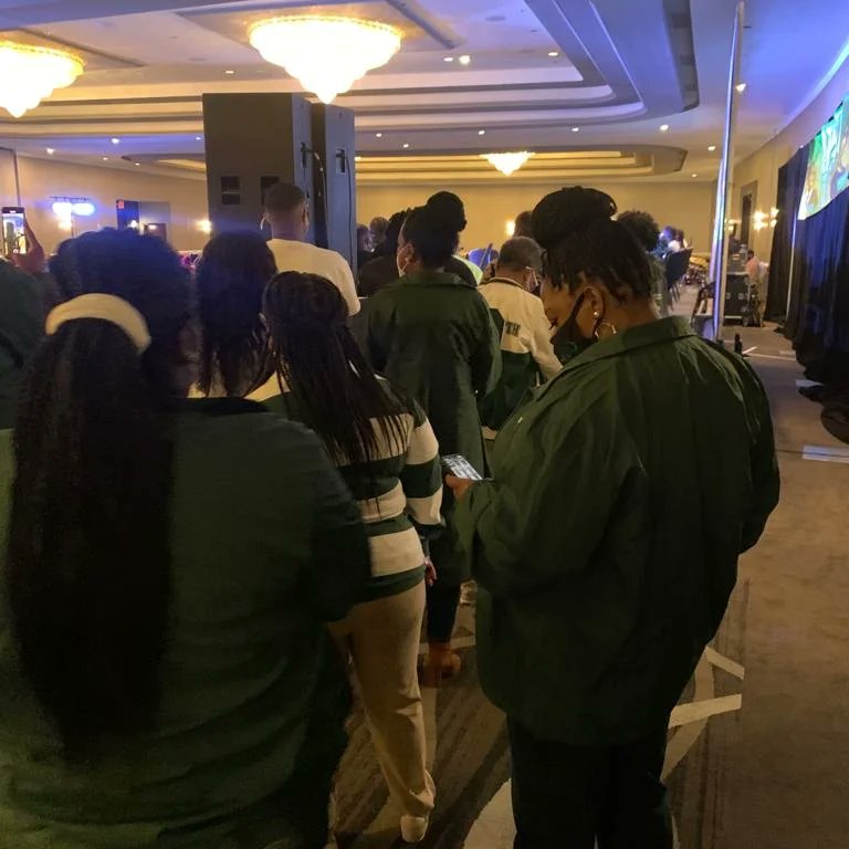 Ypd19th's tweet photo. 💚Connectional YPD LTI 2022💚
Day 2 - Monique Gonzalez Memorial
#LTI22 #Predestined #Chosen #IAmYPD https://t.co/npFUBVe5d1