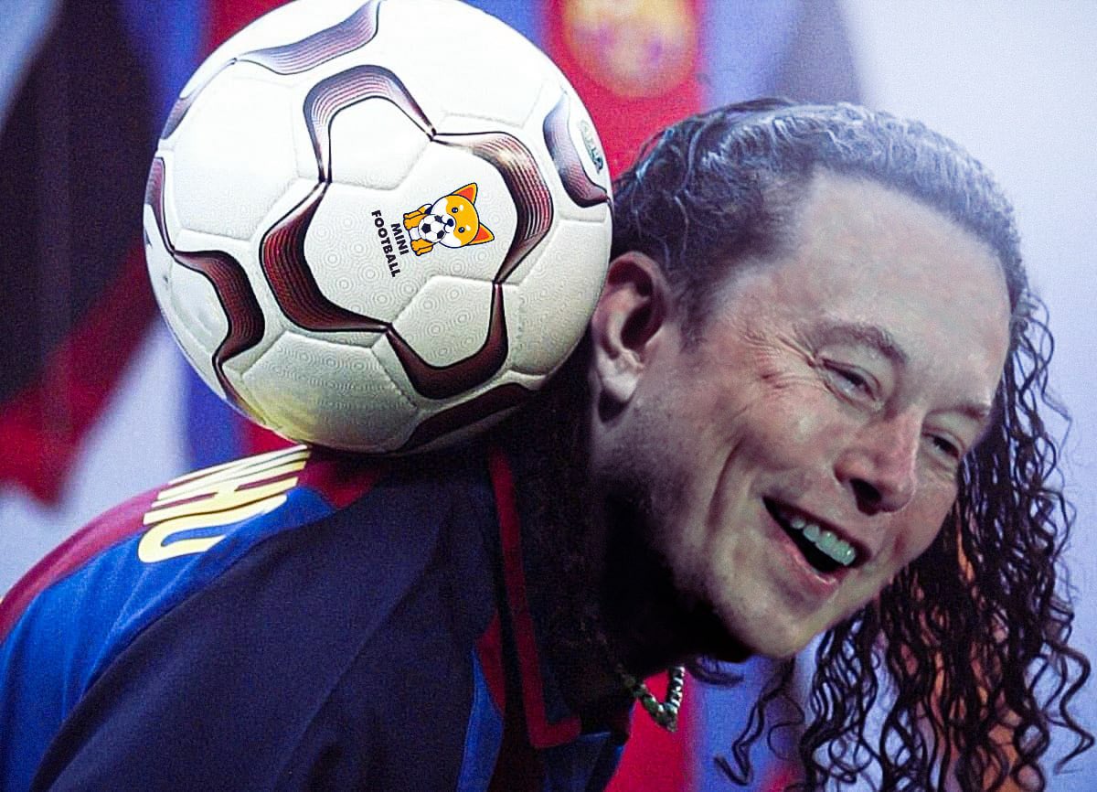 <a href="/elonmusk/">Elon Musk</a> <a href="/jspeedymorris22/">Joe Morris</a> <a href="/darrenrovell/">Darren Rovell</a> Elondinho, can we buy you a stadium and name it " <a href="/minifootballbsc/">Minifootball_Club</a> #Doge Arena"