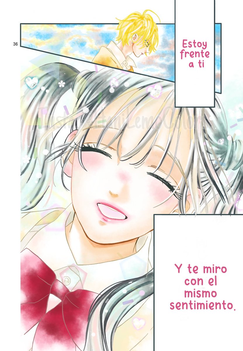 AkaYona_COLORS's tweet photo. "Estoy frente a ti y te miro con el mismo sentimiento"
💘💘💕💕💕🙈🙈🙈🥺😭🤧
Cute 🥺🥰
#HoneyLemonSoda #ハニーレモンソーダ #ハニレモ #Sparkle76 #Page36 #myColoring #mytranlation https://t.co/Eqnrzltd0Q