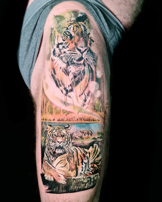 Tiger piece for Micheal done over 2 and a half days ?
@TheArtEternal https://t.co/HA3oSc74FY