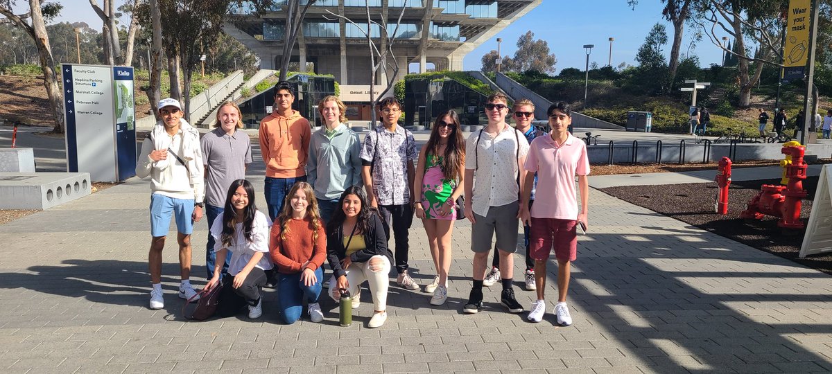 Had a great time this last month on the BCHS honors academy college tour! We had the opportunity to visit Point Loma Nazarene, Biola, USC, UCLA, UCSD, and SDSU! One for the memory books! :)
