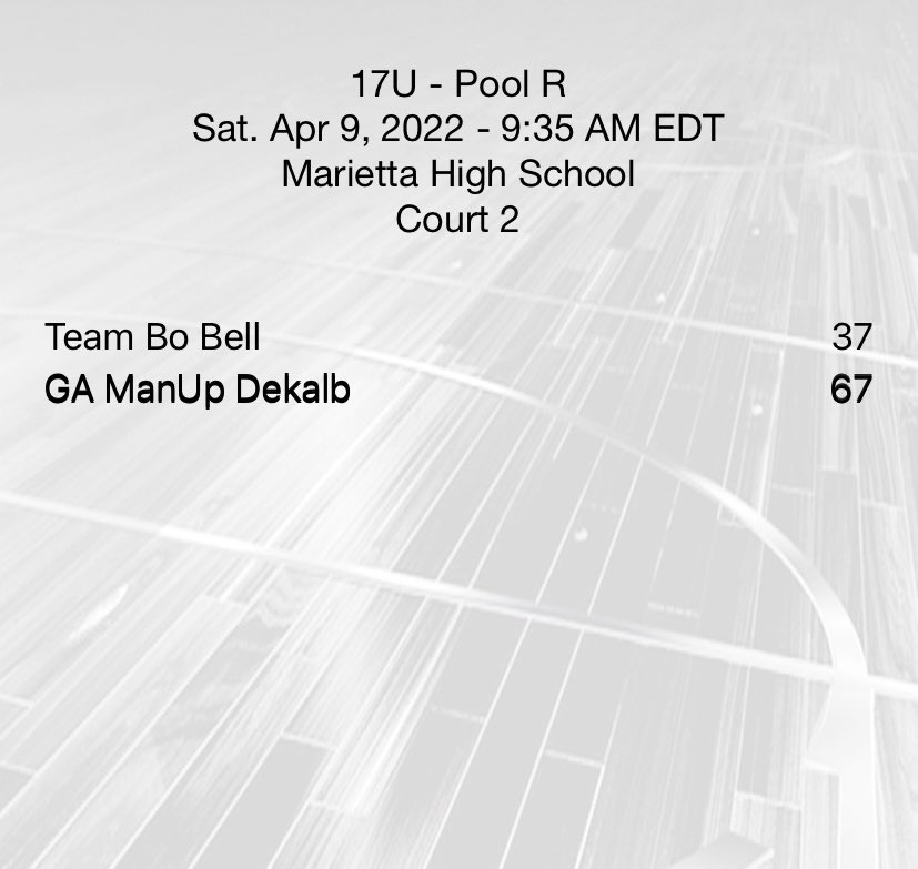 Game 1 Stats: 
<a href="/Mitch0nly1/">MT</a>: 14
<a href="/stephennlewis/">Stephen Lewis</a>: 12
<a href="/QuayHarrison13/">Daquavious Harrison</a>: 18 
<a href="/KeshawnEvans4/">Keshawn Evans</a> 10 
<a href="/jeredwards_/">Jeremiah Edwards✞</a>: 7 

<a href="/OntheRadarHoops/">Shun Williams</a> @BracketSage <a href="/DrKrisWatkins/">Dr. Kris Watkins</a> <a href="/TMarkwith14/">Trent Markwith</a> @Jr_OTRH <a href="/BTS_Report/">Baseline To Sideline(Ωψφ)</a> <a href="/KyleSandy355/">Kyle Sandy</a> <a href="/Dre_IsReloaded/">🗣Dre Reloaded !</a> <a href="/GemsHoops/">Hoops Hidden Gems</a>