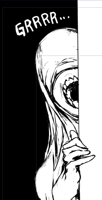 彼女の漫画を描き始めた 