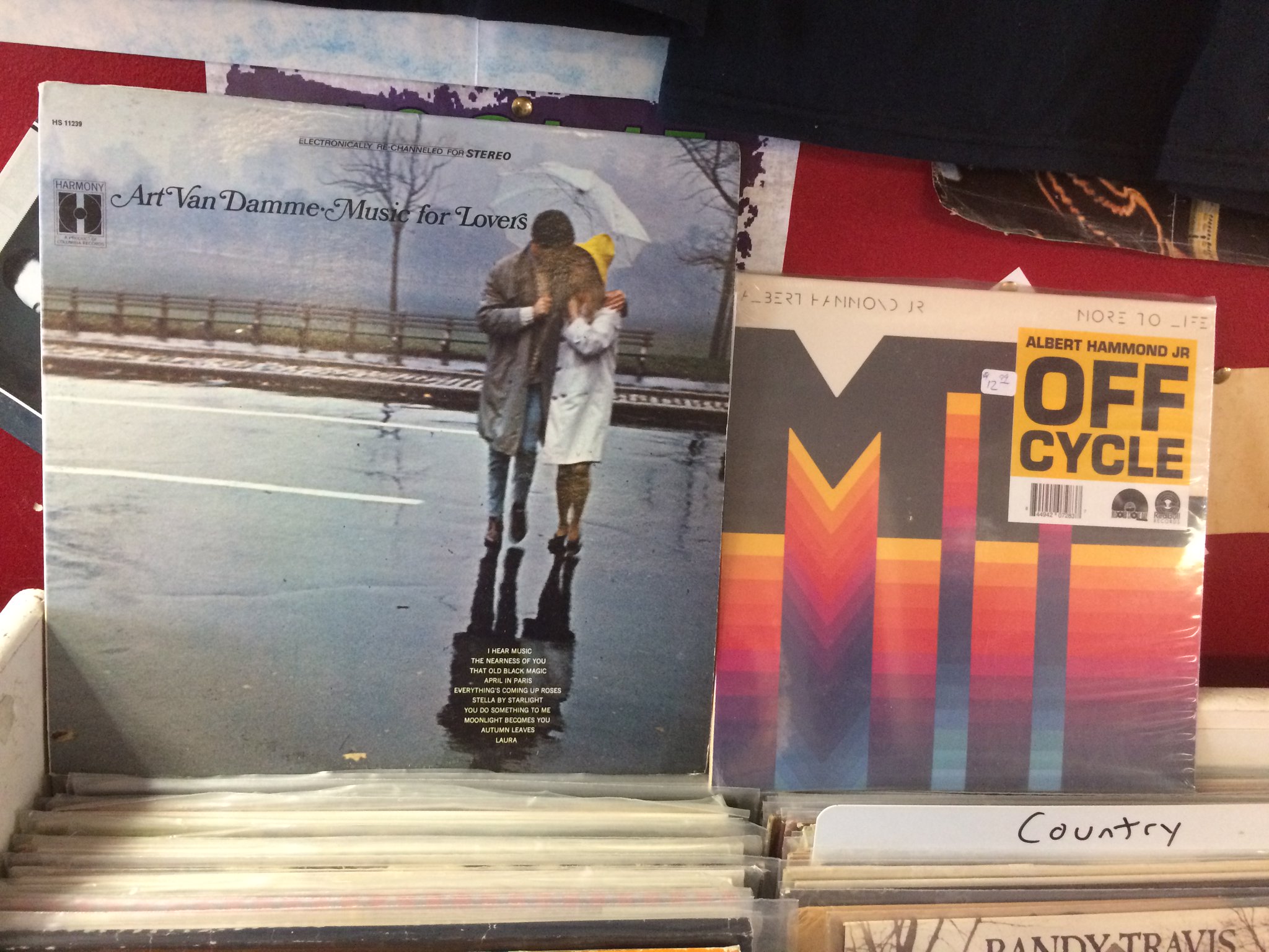 Happy Birthday to the late Art Van Damme & Albert Hammond Jr. (Strokes) 