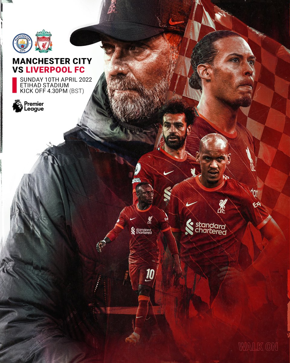 🔵 𝙈𝘼𝙏𝘾𝙃𝘿𝘼𝙔 🔴

Let's do this 👊

#WalkOn | #MCILIV