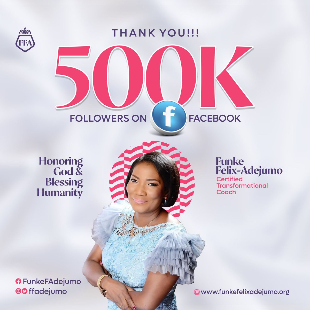 FFAdejumo's tweet photo. Thank You My Facebook Fam! 🌸🌺🙏🏻💕💕💕We Move *********************************
FFA…Honoring God &amp; Blessing Humanity 🌹🌹 https://t.co/IIbBJai4Xm