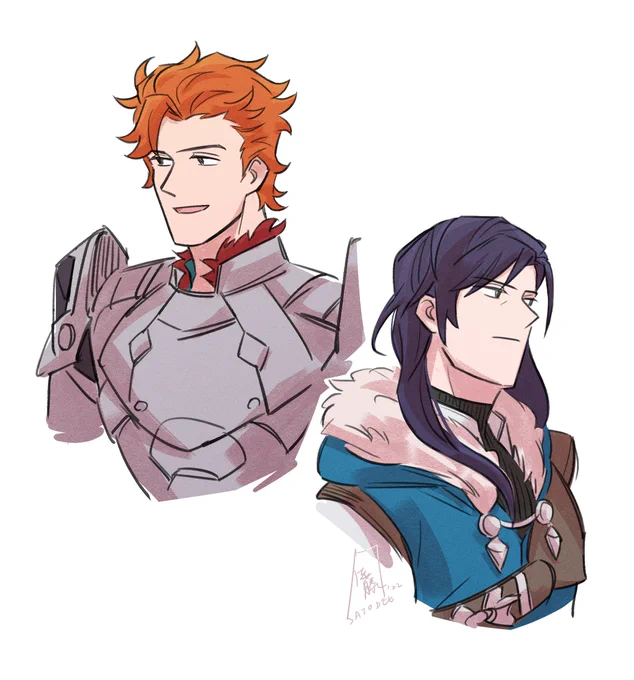 new hairstyles in three hopes?

#FE3H #FireEmblemThreeHouses #sylvix 