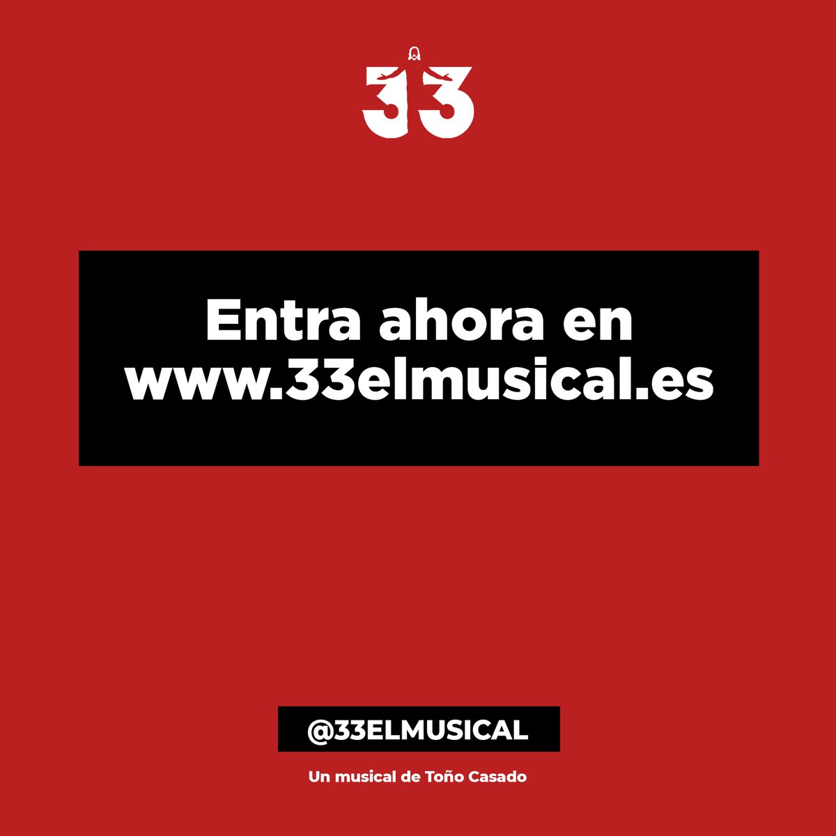 EL EVENTO ONLINE MÁS GRANDE
DE LA SEMANA SANTA

#33ElMusical 

❤️ Entra ahora en 👉🏻 33elmusical.es

#JesusDeNazaret #Jesucristo
#TiempoDeCuaresma #Cuaresma
#ElMayorInfluencerDeLaHistoria #ElMayorInfluencer 
#Musical #TeatroMusical #Musicales
#SemanaSanta #SemanaSanta2022