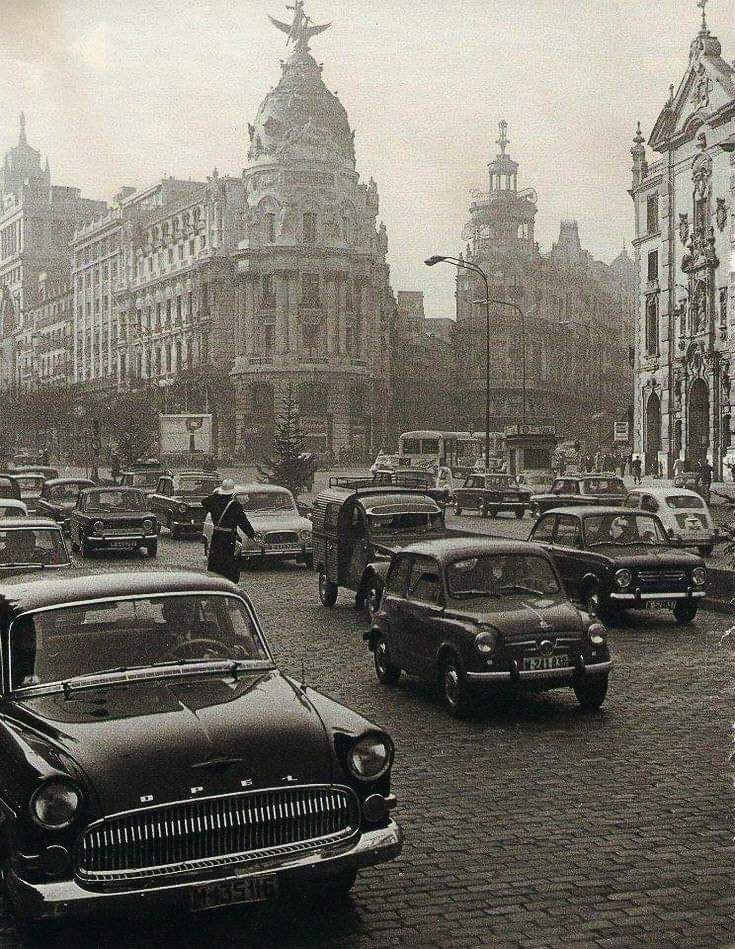 Así era Madrid en los años 60...