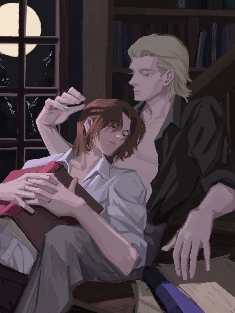 I really gonna cry.
The moon did shine on you once，Gellert.
#ggad