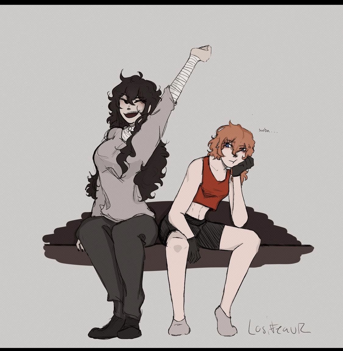 losifeaur's tweet photo. stolen content from my Instagram again. This was like July… look at them..??? I love them??? #femdazai #femkunikida #femranpo #fempoe #bsd #femchuuya AAAAAA like What Fuck Fuck Fuck https://t.co/PnMLJQTm3i