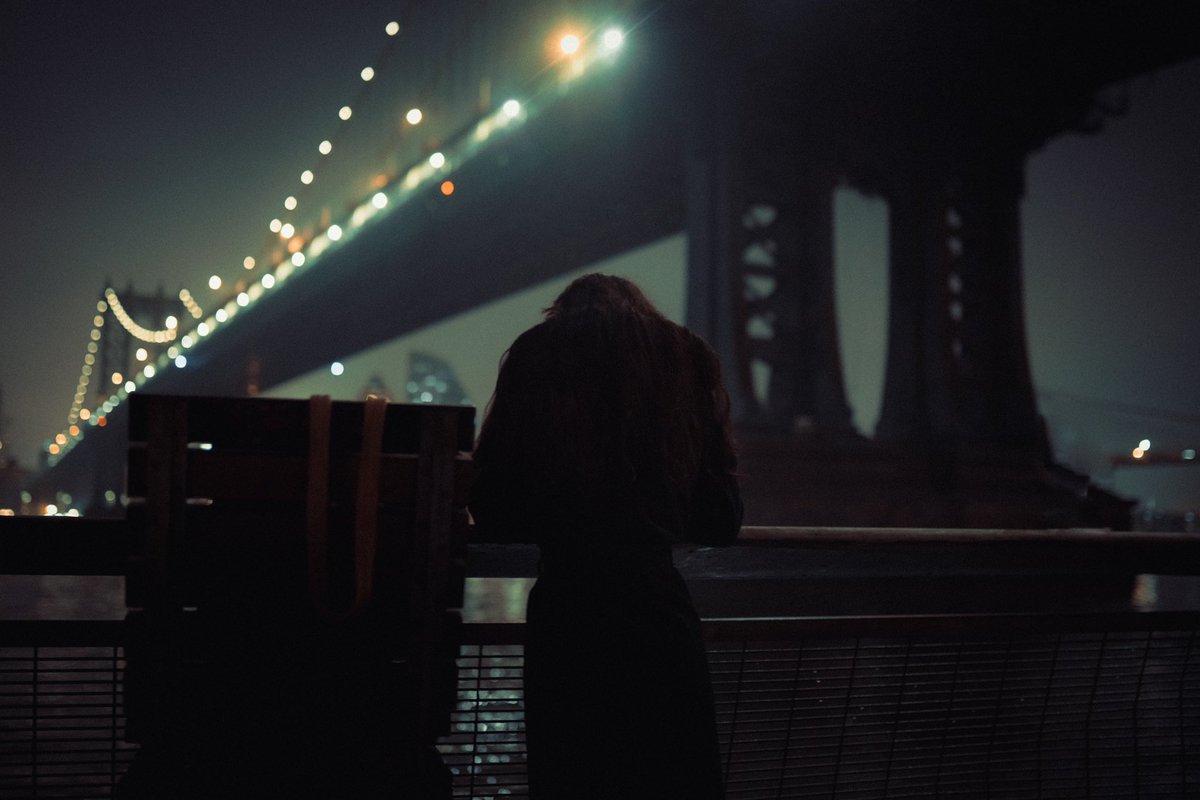 Down below the Manhattan bridge