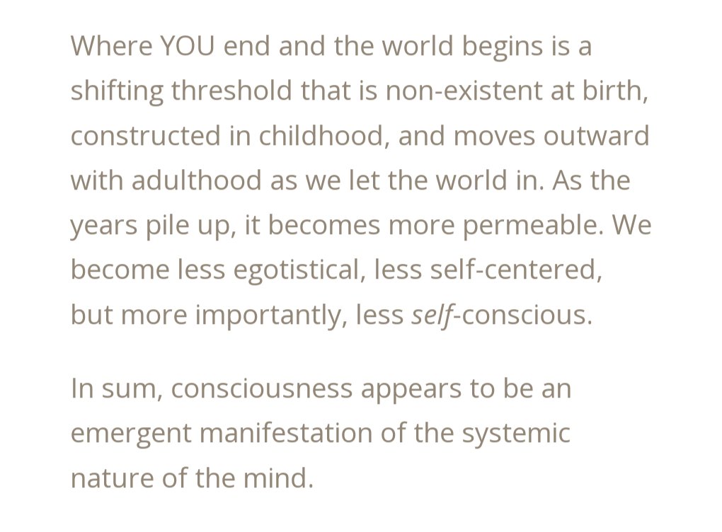 I had an interesting, but unoriginal shower thought today. Where does your body end and the rest of the world begin? A quick Google search led me to this article. I disagree with a lot of it, but liked this paragraph. ivanobolensky.com/endings-and-be…