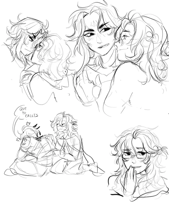 some doodles

red xiao / susbedo + kazoo and childe 