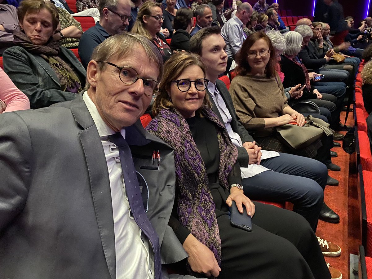 In het #Afas theater voor Masterclass Matthäus Passion
