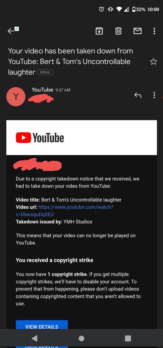 CryptoDarkSheep's tweet photo. Well @tomsegura you and your team at Your Moms House didn't like my video i had up, copy right strike really ??? 
I aint mad lets just hear what you guys have to say about it while i make it publicly known. 

I really appreciate all the views and subscribers i got https://t.co/OuOtpAKrEv